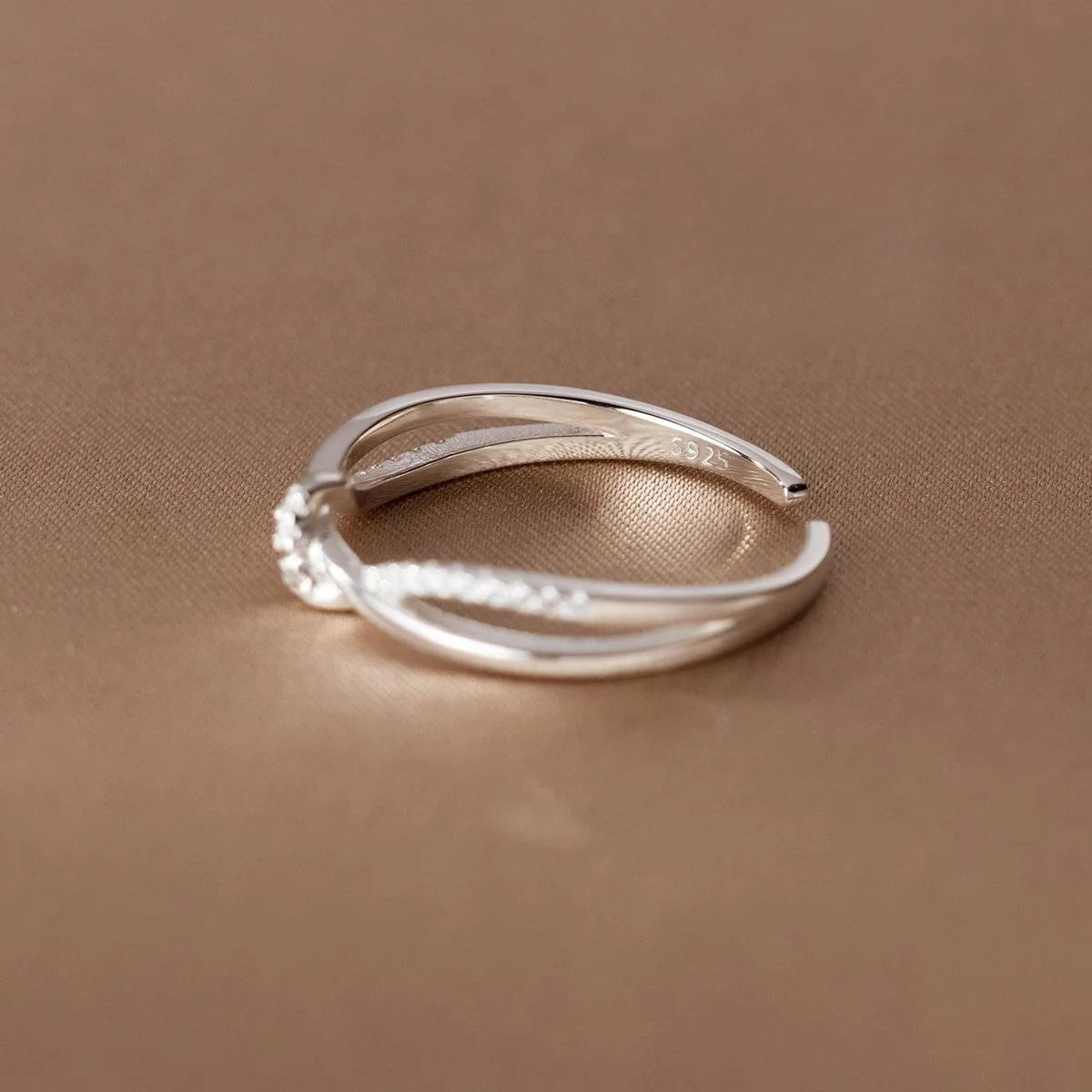 Cross Knot - Ring Silver